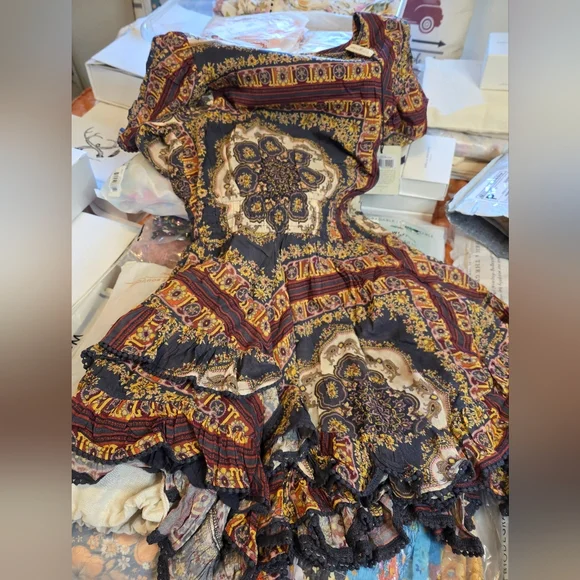 Spell Rumour Ruffle Mini Dress - Picture 4 of 10